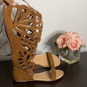 Dope gladiator sandals!